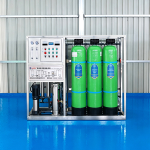 Système complet d'osmose inverse, station de traitement d'eau RO avec commande PLC, pompe/moteur pour la production d'eau pure potable - Product Image 6