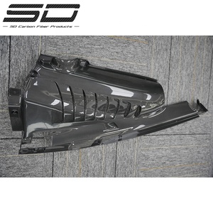 Para <span class=keywords><strong>Ferrari</strong></span> <span class=keywords><strong>488</strong></span> GTB Pista Coupe, piezas interiores de carbono, Panel de Bahía de motor, piezas de fibra de carbono para cabina - Product Image 6
