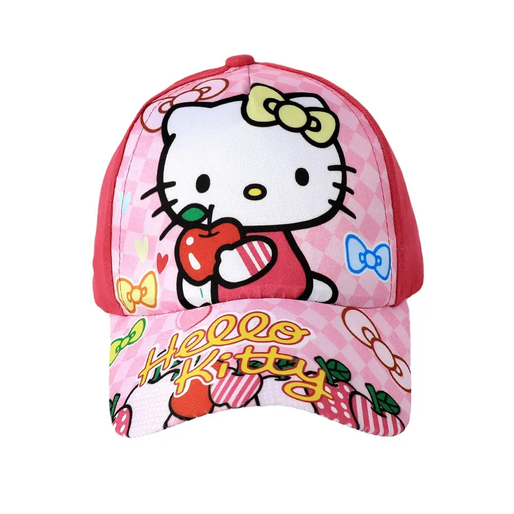 Tùy Chỉnh Sanrio Loạt Helloo Kitty Kuromi Pochacco Du Lịch Giản Dị Cap Đầy Màu Sắc Trẻ Em Mũ Bóng Chày