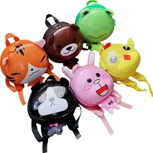 Mochila de rana de concha de EVA para niños, bolso escolar de animales de dibujos animados, mochila de rana