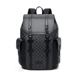 <span class=keywords><strong>Sac</strong></span> à <span class=keywords><strong>dos</strong></span> professionnel élégant pour <span class=keywords><strong>homme</strong></span> 20-35L en PU à motif pied-de-poule, style coréen, pour ordinateur portable, avec bandoulière incurvée, collection Printemps 2026 - Product Image 4