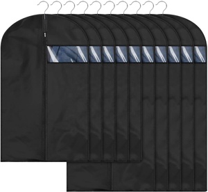 Protectores de <span class=keywords><strong>tela</strong></span> Oxford con funda antipolvo colgante <span class=keywords><strong>bolsa</strong></span> de <span class=keywords><strong>ropa</strong></span> con gancho para vestido de armario y <span class=keywords><strong>ropa</strong></span> - Product Image 6