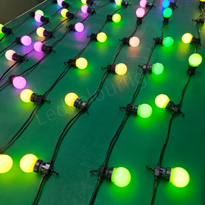 หลอดไฟ LED แบบเส้นสำหรับภายนอกอาคาร ขนาด 50 มม. มาตรฐาน IP65 วัสดุ <span class=keywords><strong>PC</strong></span> ควบคุมด้วย DMX512 สำหรับไฟพิกเซล RGB ตกแต่งไนท์คลับและถนน - Product Image 1
