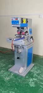 Hochwertiger Desktop-Einfarb-Logodrucker 1-<span class=keywords><strong>2</strong></span> Farben <span class=keywords><strong>2</strong></span>-Kopf Pneumatische Tampondruckmaschine - Product Image 6