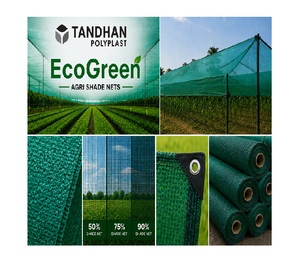 ตาข่ายบังแดด HDPE ป้องกันรังสียูวี พร้อมขอบเสริมความแข็งแรง สำหรับโรงเรือนเพาะปลูก ฟาร์ม ป่าไม้ และการป้องกันกลางแจ้ง - Product Image 5