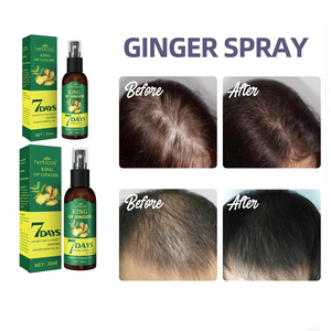 Herbicos Green Ginger Anti-Hair Verhindert Verlust Öl, Ingwer 7 Tage Haarwuchs Pflegendes Nachwachsen <span class=keywords><strong>Spray</strong></span>,King Of Ginger Sprühen - Product Image 6