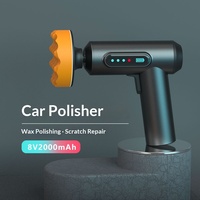 Machine à polir et cirer les voitures, mini-polisseuse portable sans fil, électrique, pour usage domestique, affichage numérique, 120W, Zhejiang