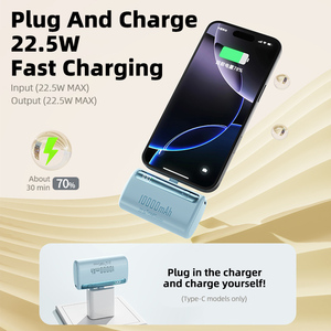 Hyto New Mini Sạc Di Động 10000MAh Ngân Hàng Điện 22.5W USB C Điện Thoại Di Động Ngân Hàng Điện Nhỏ Pin Gói Sạc Nhanh Powerbank - Product Image 2
