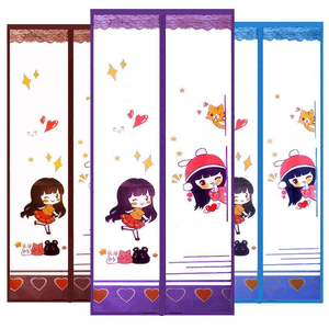 Chống muỗi Màn Cửa Rèm hấp thụ từ tính màn hình muỗi dày, không đục lỗ cho mùa hè sử dụng trong gia đình - Product Image 2