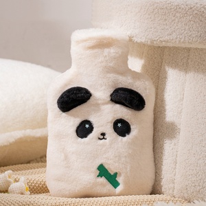 Pvc 500ml 1000ml <strong>Hot</strong> <strong>Water</strong> <strong>Bottle</strong> with Soft Cartoon Plush Cover <strong>for</strong> Hand <strong>Feet</strong> Warm - Product Image 5