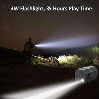 Lanterne de camping solaire à manivelle à grande capacité, lampe torche LED ultra-lumineuse portable, chargeur USB extérieur, lanterne électronique