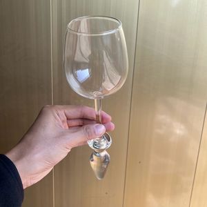 Glatter Borosilikatglas-<span class=keywords><strong>Dildo</strong></span> im Weinglas-Design für Prostata- & Punkt-Massage, umweltfreundliches blaues <span class=keywords><strong>Rabbit</strong></span>-Sexspielzeug für Damen und Herren - Product Image 5