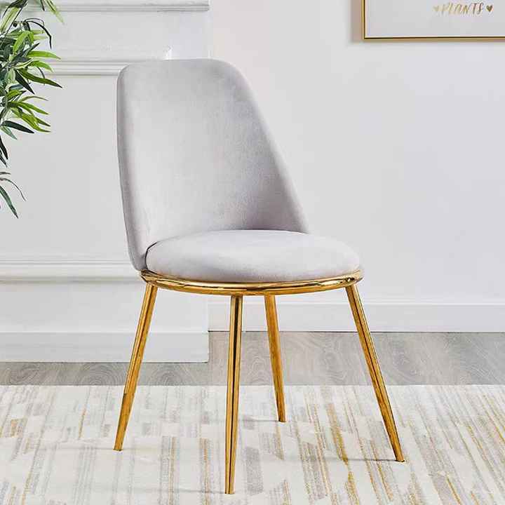 Big discount living room Furniture Blue colorful Restaurant chair PU