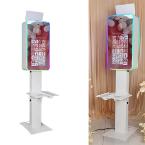 Cabina de Fotos Selfie Cuadrada Todo en Uno con Espejo, Pantalla Táctil de 21.5 Pulgadas, Máquina de Fotomatón DSLR para Alquiler en Bodas y Eventos - Product Image 1
