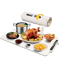 Alfombrilla Calentadora de Alimentos de Silicona Personalizada OEM, Bandeja Calefactora Eléctrica de 90x38cm con 7 Ajustes de Temperatura, Venta al por Mayor, Marca Privada, Libre de BPA, Directo de Fábrica