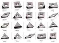 VCGW 080202 Offre spéciale Outil de fraisage CNC personnalisé bon marché Inserts de tournage indexables en carbure Insert CBN