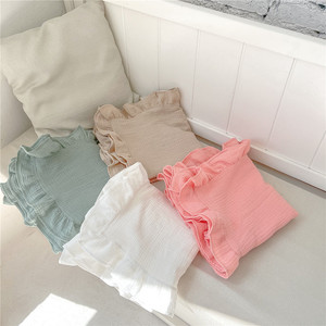 <strong>Customized</strong> Colors Cotton Crepe <strong>Muslin</strong> <strong>Swaddle</strong> Breathable Burping Nursing <strong>Swaddle</strong> <strong>Blanket</strong> Soft Newborn <strong>Muslin</strong> <strong>Blanket</strong> - Product Image 2