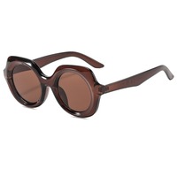 Nouvelles Lunettes de Soleil Rondes 2026 Style Européen et Américain Décontractées Polyvalentes Protection UV pour Voyage et Photos de Rue