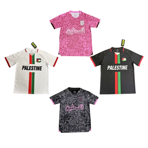 Hete Aanbieding Palestina Voetbalshirts Heren Shirts Voetbal T-shirts Hoge Kwaliteit Maillot De Football Palestina Voetbalshirts - Product Image 1