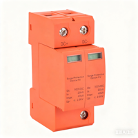 Dispositif de protection contre les surtensions solaires Power Solar en matériau PBT SPD AC DC 1P 2P 3P 4P 220V 320V 10KA 20KA 40KA Modèle T1 T2 Protection contre la foudre LLH-SPD