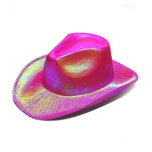 Sombrero de Vaquero con Lentejuelas LED Intermitentes para Halloween, Personalizado, Venta al Por Mayor Directa de Fábrica 2025, para Fiestas y Actuaciones - Product Image 6