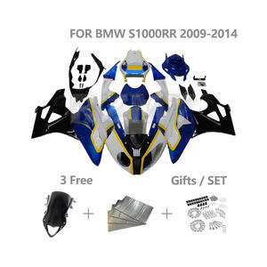 Carénages de moto personnalisés pour BMW S1000RR HP4 2009-2014 2010 2011 2012, kit de carénage complet, kit carrosserie ABS injecté B1012-115a - Product Image 1