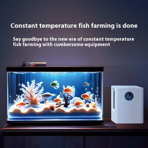 Petit refroidisseur et chauffage d'<span class=keywords><strong>aquarium</strong></span> silencieux Thermostat d'<span class=keywords><strong>aquarium</strong></span> rectangulaire Machine d'<span class=keywords><strong>aquarium</strong></span> d'eau douce et de récif 100-240V - Product Image 3