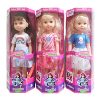 Muñecas de Moda Belinda de 16 Pulgadas, Juguetes Educativos Interactivos con Sonidos para Niñas, Muñecas de Moda Personalizadas