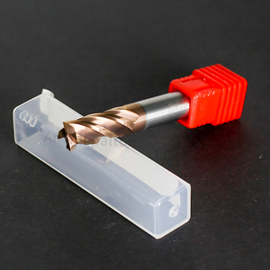 55 hợp kim carbide phẳng End Mill cho thép 4 Flutes phay Cutter <span class=keywords><strong>CNC</strong></span> Máy vonfram Thép công cụ cho kim loại - Product Image 3