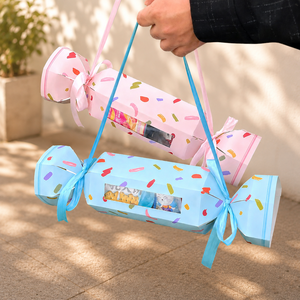 Coffret Cadeau Surprise Personnalisé pour Enfants Filles – Boîte Mystère 3 Pièces pour Bébé – Boîtes à Bonbons et Souvenirs pour Douche de Bébé - Product Image 3
