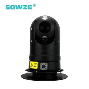 Araç üstü PTZ IP kamera 2MP 20x Zoom Mini Dome PTZ kamera
