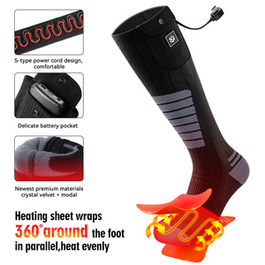 Calcetines Eléctricos Térmicos Casuales de Invierno con Batería Recargable, Antideslizantes, Control por Aplicación, para Esquí, Ciclismo y Snowboard - Product Image 2