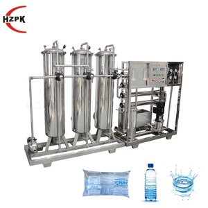 Máquina de Tratamiento de Agua HZPK de 1 Tonelada, Sistema Completo de Ósmosis Inversa Comercial, Máquina de Tratamiento de Agua Mineral Pura Mini, Precio - Product Image 1