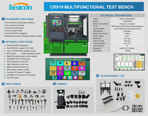 เครื่องทดสอบคอมมอนเรล CR919 ยี่ห้อ BEACON สำหรับปั๊มน้ำมันเชื้อเพลิง - Product Image 2