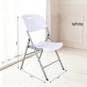 Set Tavolo e Sedie Pieghevoli Quadrati Portatili da Esterno - Lunghezza 6 Piedi, Design Moderno in Plastica Bianca, Altezza Regolabile per Uso Alberghiero - Product Image 6