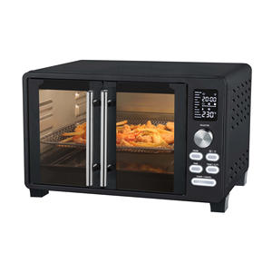 เตาอบ Guangrong 23 ลิตร แบบสองประตู สเตนเลสสตีล พร้อมระบบลมร้อน ใช้ไฟฟ้า วางบนเคาน์เตอร์อเนกประสงค์ ทำความสะอาดง่าย ความจุขนาดใหญ่ - Product Image 4