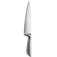 Bestverkochte RVS messenset (3-delig) Ambidextrous ergonomische handgrepen Vaatwasmachinebestendig Minimalistische aangepaste logo's