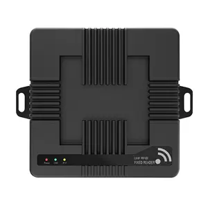 Vanch UR4数据收集器固定4端口超高频射频识别阅读器，带天线射频识别扫描仪