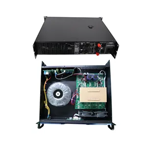 Amplificateur de puissance professionnel, 2 canaux, de classe H 400w, 2 canaux, audio pro ampères, xti 602 rf 433mhz, hq4018