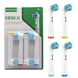 Baolijie EB-50X l'igiene orale di alta qualità ha migliorato l'esperienza di spazzolatura pulizia profonda pulizia testine dello spazzolino da denti