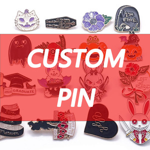 Tùy Chỉnh 3D Phim Hoạt Hình Vui Men Cứng Ve Áo Pins Halloween Phim Hoạt Hình 3D Phim Hoạt Hình Cờ Với Mexico Hat Phong Cách Truyền Thống Men Pin - Product Image 3