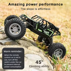 Camioneta Monstruo Eléctrica RC Recargable de 2.4Ghz, Todoterreno, con Cable USB, Alcance de 50m, Lista para Usar, Juguete para Niños - Product Image 3