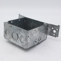 Caja de Conexiones Rápida de Acero Profundo UL 4X4, Nuevo Diseño para Gabinetes de Electrónica e Instrumentos, Tamaño de Cuatro Pulgadas