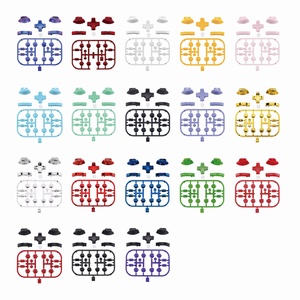 D-pad ABXY Keys SR SL L R ZR ZL Trigger Buttons Replacement Full Set Buttons Kits for Nintendo <b>Switch</b> & OLED Dpad Version - Product Image 2