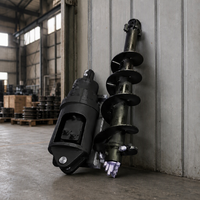 Vente directe d'usine - Accessoires d'excavatrice - Tarière hydraulique pour excavatrice de 5 à 20 tonnes