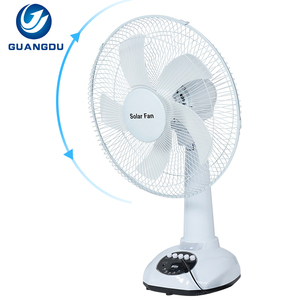 USB Harging 12Inch Có Thể Sạc Lại Die Đúc Nhôm + PC 15W Năng Lượng Mặt Trời Sạc Fan - Product Image 5
