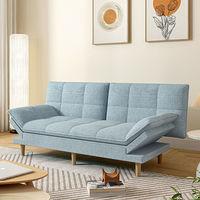 Canapé-lit futon moderne de haute qualité 2026, capitonné, avec mousse à mémoire de forme réglable, ensemble de chambre à coucher pliable à bas prix, salon, salle à manger