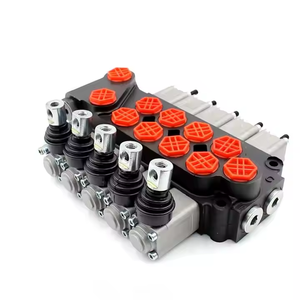 Vanne hydraulique DCV40Z avec commande manuelle ou commande par solénoïde DSG |   Vanne directionnelle multi-voies |   Personnalisation complète OEM ODM acceptée - Product Image 1