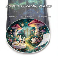 Service de Table Personnalisable en Porcelaine de Luxe Style Fantaisie Doré – Vaisselle Moderne en Céramique et Porcelaine Fine Personnalisable