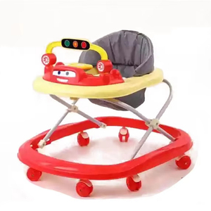 Poussoir de marcheur de <span class=keywords><strong>bébé</strong></span> de filles de roue de qualité de famille avec la musique et le <span class=keywords><strong>bébé</strong></span> léger marcheur d'apprentissage assis à debout enfants - Product Image 5